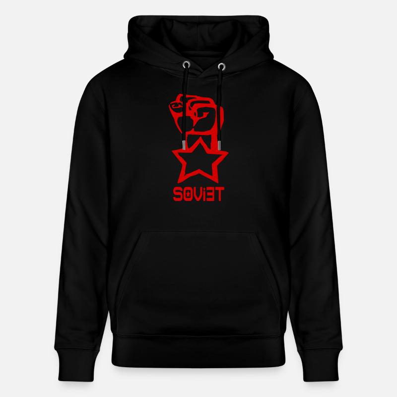 Soviet - Stanley/Stella Unisex Bio-Hoodie CRUISER  - Schwarz