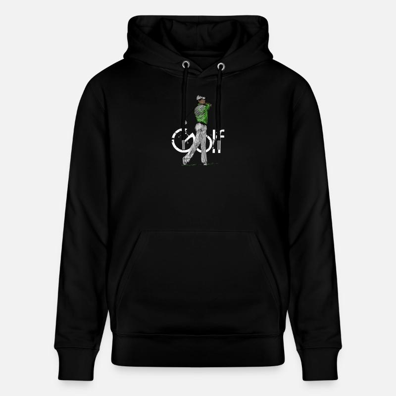 golf - Sweat à capuche bio CRUISER Stanley/Stella Unisexe - noir