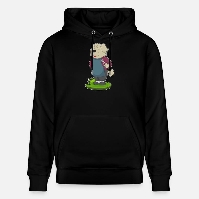 Coiffeur pour chien Ciseaux - Sweat à capuche bio CRUISER Stanley/Stella Unisexe - noir