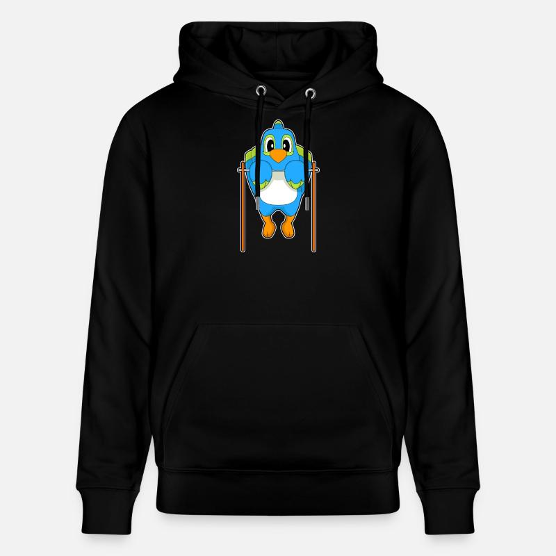 Parrot Bodybuilder Tractions - Sweat à capuche bio CRUISER Stanley/Stella Unisexe - noir