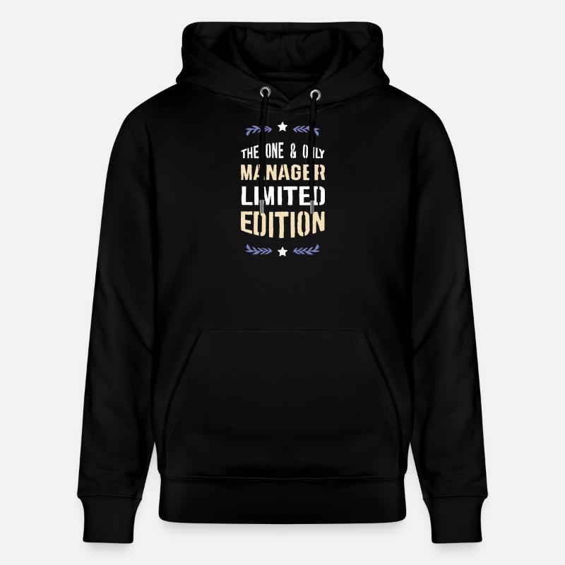 Manager Édition Limitée - Sweat à capuche bio CRUISER Stanley/Stella Unisexe - noir