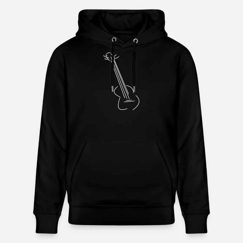 Guitar Gift Rock Music - Sweat à capuche bio CRUISER Stanley/Stella Unisexe - noir