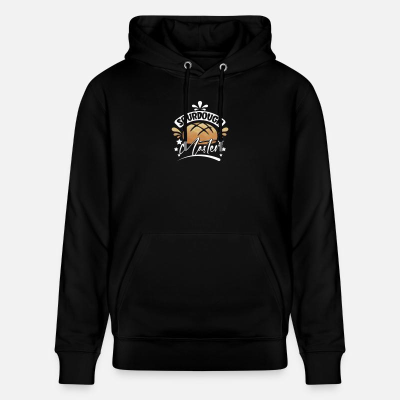 Baking bread sourdough master - Stanley/Stella CRUISER Unisex Organic Hoodie - black