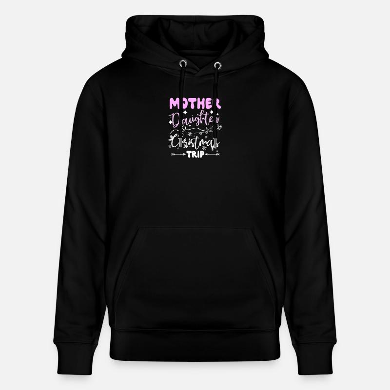 Voyage de Noël mère-fille - Sweat à capuche bio CRUISER Stanley/Stella Unisexe - noir