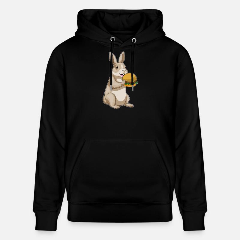 Hase Hamburger - Stanley/Stella Unisex Bio-Hoodie CRUISER  - Schwarz