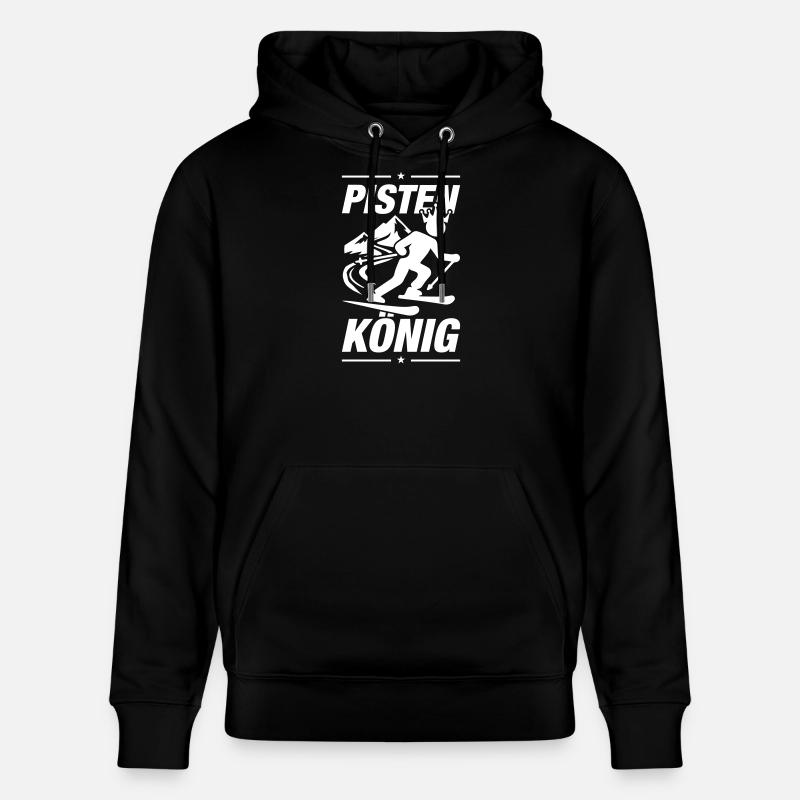 Slopes King Ski Drôle - Sweat à capuche bio CRUISER Stanley/Stella Unisexe - noir