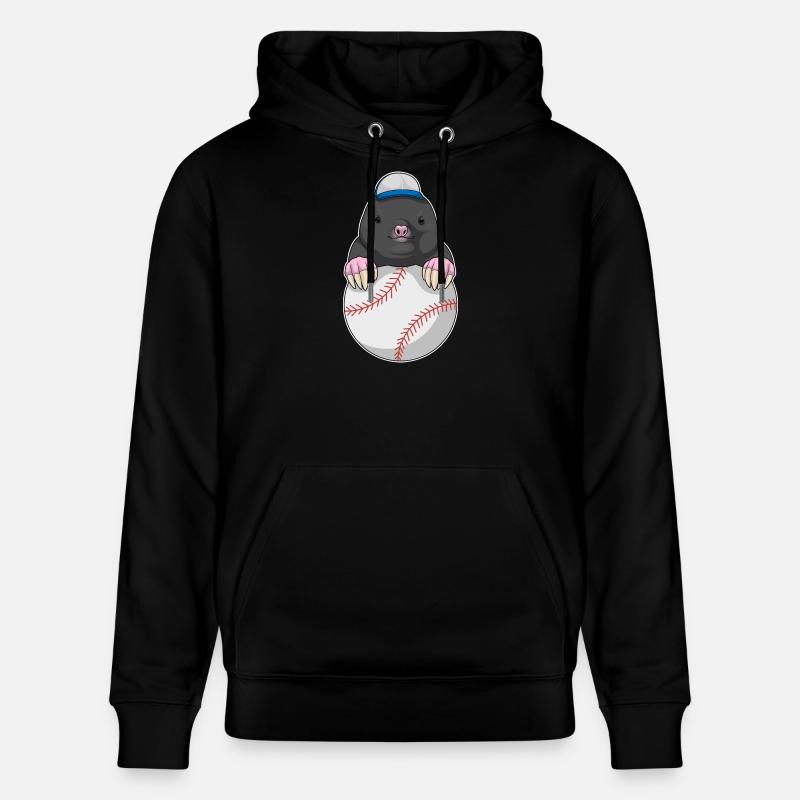 Mole Cap Baseball - Sweat à capuche bio CRUISER Stanley/Stella Unisexe - noir