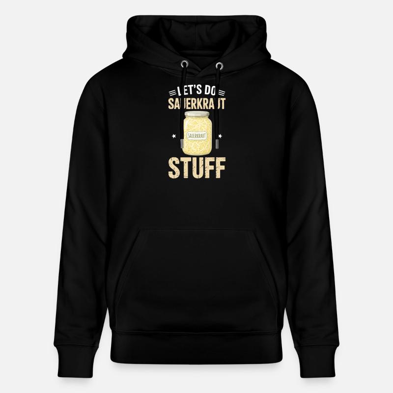 Cadeaux de choucroute - Sweat à capuche bio CRUISER Stanley/Stella Unisexe - noir