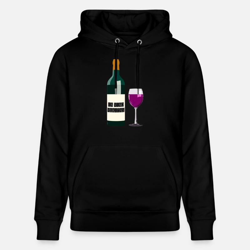 vin - Sweat à capuche bio CRUISER Stanley/Stella Unisexe - noir
