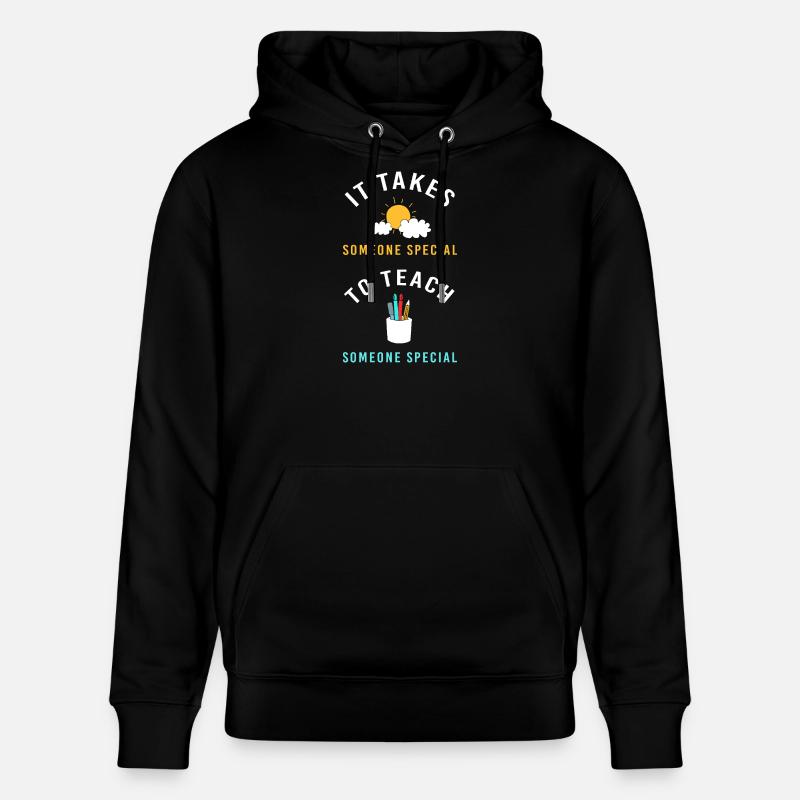 Sonderschule Lehrer Förderschule Pädagoge - Stanley/Stella Unisex Bio-Hoodie CRUISER - Schwarz