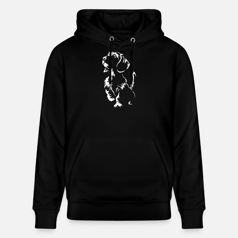 Teckel « Édition Noire » - Sweat à capuche bio CRUISER Stanley/Stella Unisexe - noir