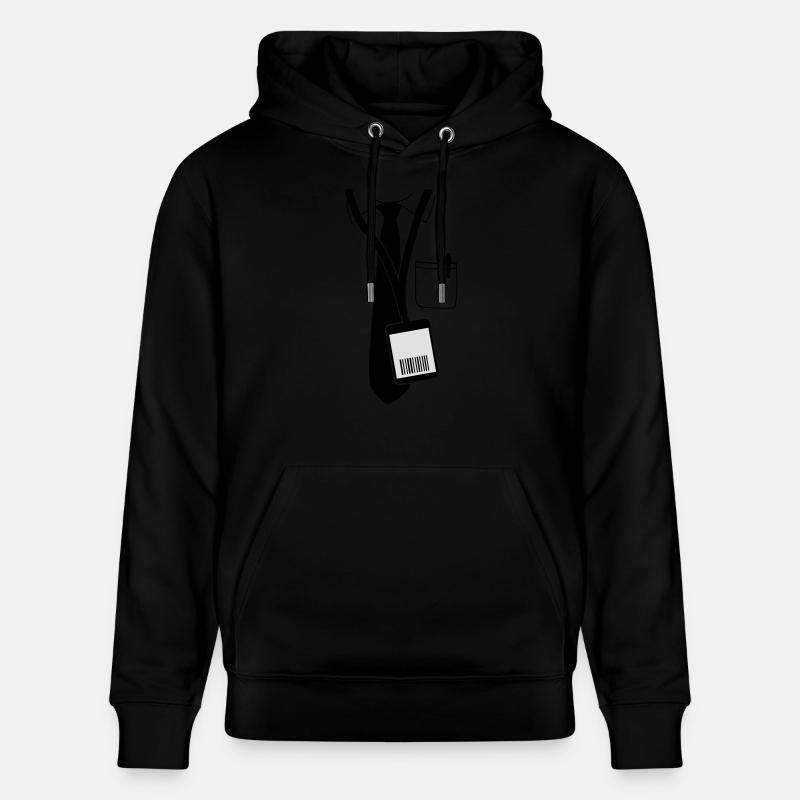 code__f2 - Sweat à capuche bio CRUISER Stanley/Stella Unisexe - noir