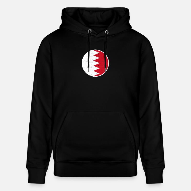 Drapeau bahreïni Bahreïni - Sweat à capuche bio CRUISER Stanley/Stella Unisexe - noir