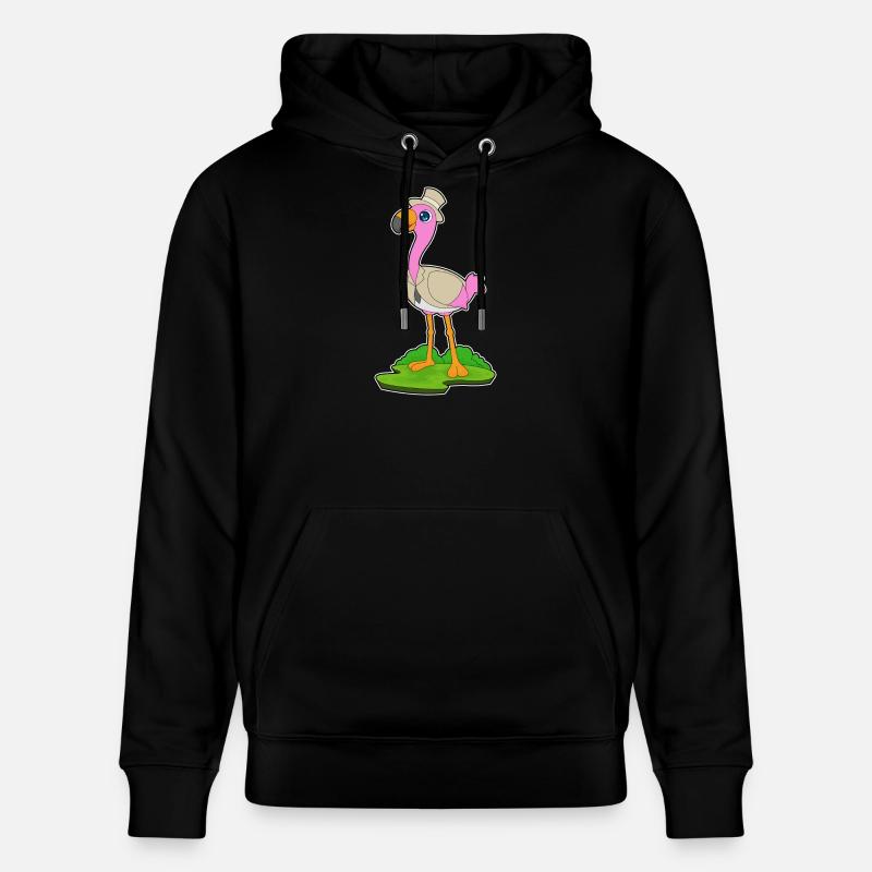 Flamingo Groom Blazer Mariage - Sweat à capuche bio CRUISER Stanley/Stella Unisexe - noir