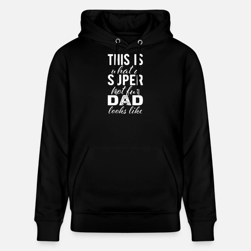 Super chaud pour papa - Sweat à capuche bio CRUISER Stanley/Stella Unisexe - noir