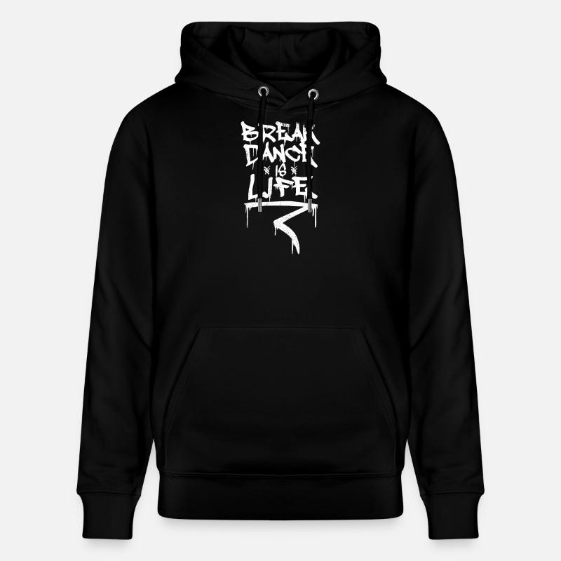 Le breakdance, c’est la vie - Sweat à capuche bio CRUISER Stanley/Stella Unisexe - noir