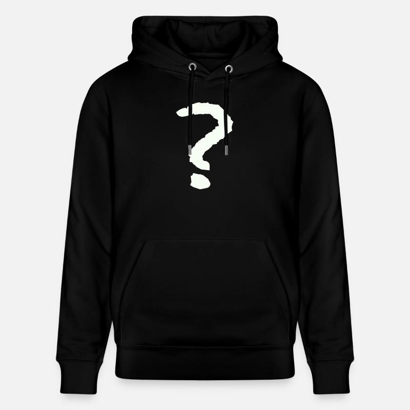 Points d’interrogation - Sweat à capuche bio CRUISER Stanley/Stella Unisexe - noir
