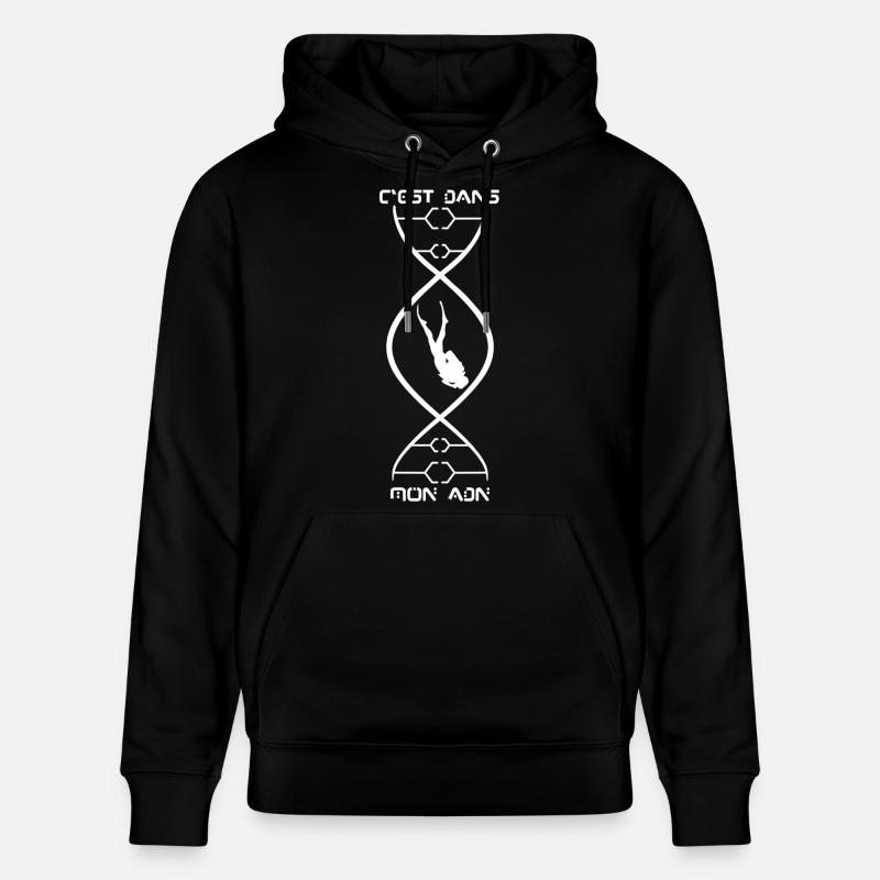 C'est dans mon ADN - Sweat à capuche bio CRUISER Stanley/Stella Unisexe - noir