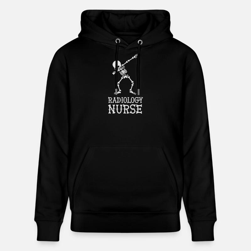 Dab dabbing skeleton radiology nurse - Sweat à capuche bio CRUISER Stanley/Stella Unisexe - noir
