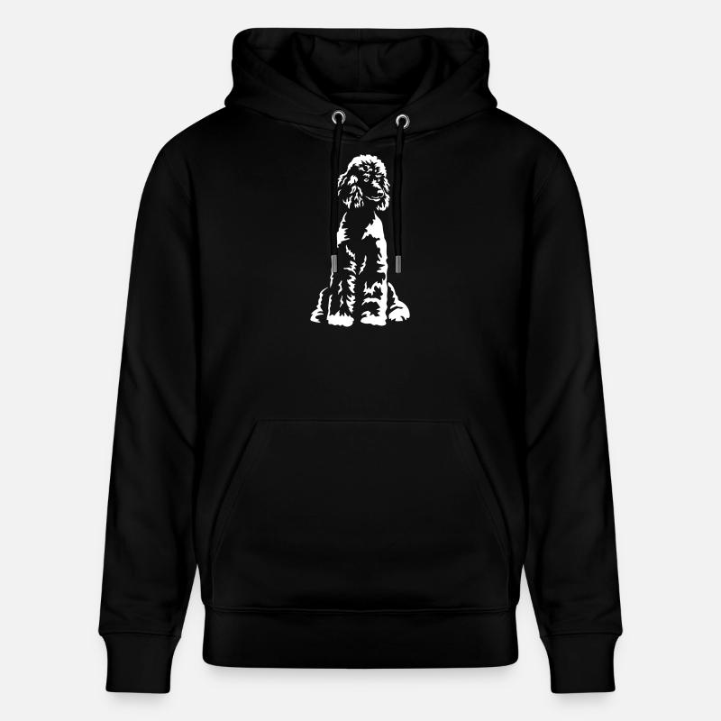 Pudel "Black Edition" - Stanley/Stella Unisex Bio-Hoodie CRUISER  - Schwarz