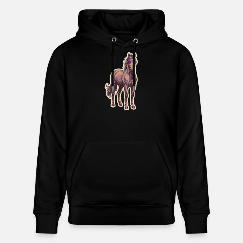 Lunettes de soleil pour chevaux - Sweat à capuche bio CRUISER Stanley/Stella Unisexe - noir