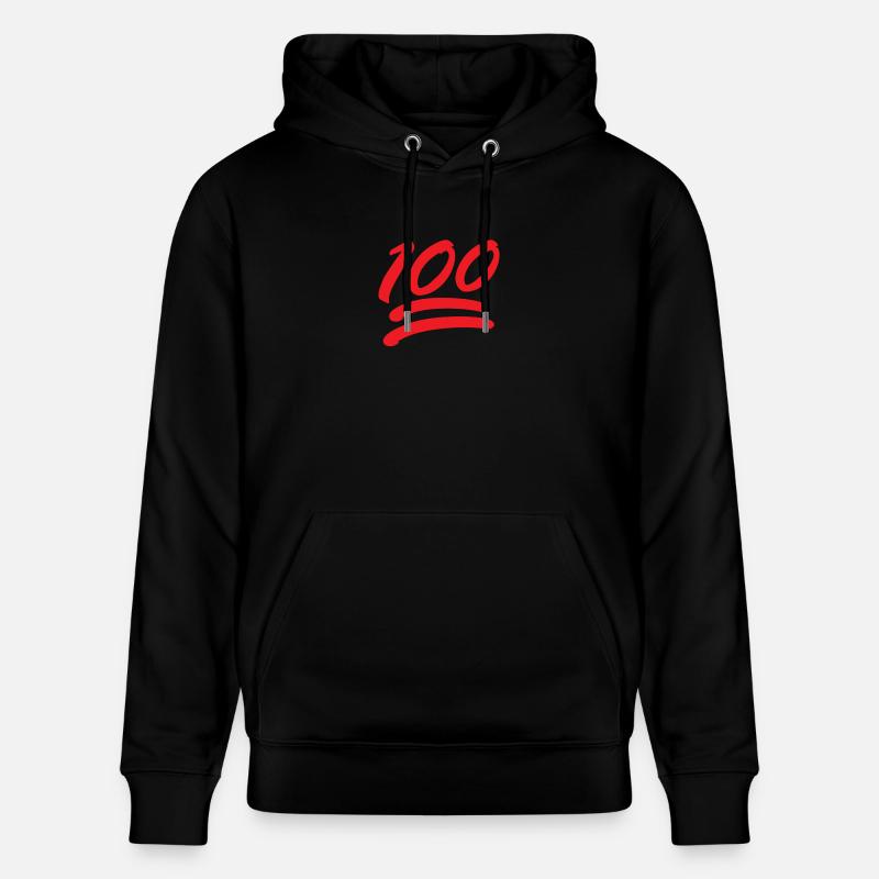 100 - Sweat à capuche bio CRUISER Stanley/Stella Unisexe - noir