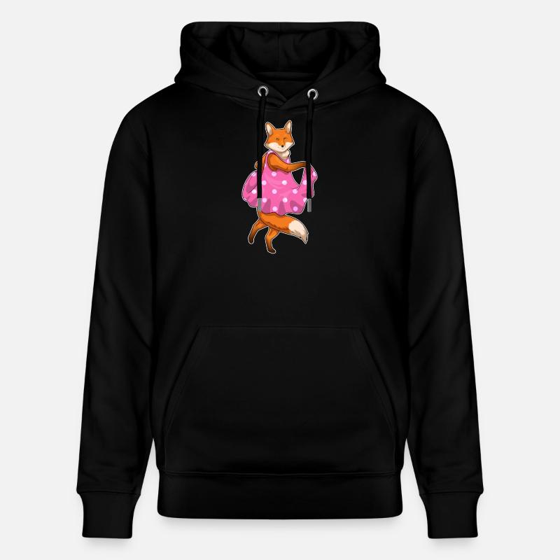 Robe à pois Fox - Sweat à capuche bio CRUISER Stanley/Stella Unisexe - noir