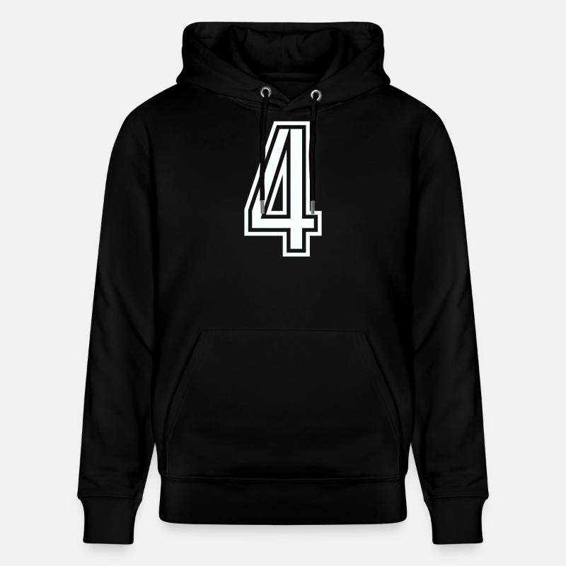 4 - Sweat à capuche bio CRUISER Stanley/Stella Unisexe - noir