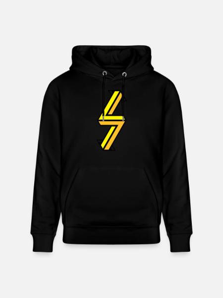 Impossible Figures 86A - Stanley/Stella CRUISER Unisex Organic Hoodie - black