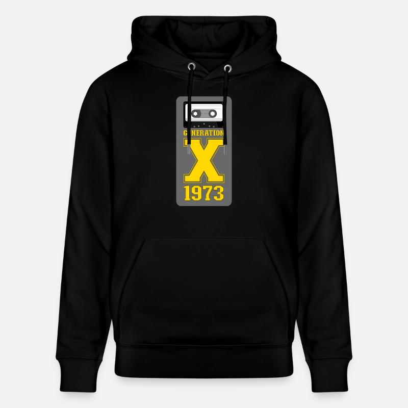 1973 Génération X Punk - Sweat à capuche bio CRUISER Stanley/Stella Unisexe - noir