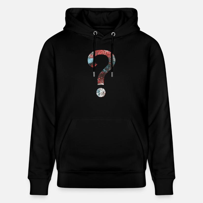Résumé Question Mark - Sweat à capuche bio CRUISER Stanley/Stella Unisexe - noir