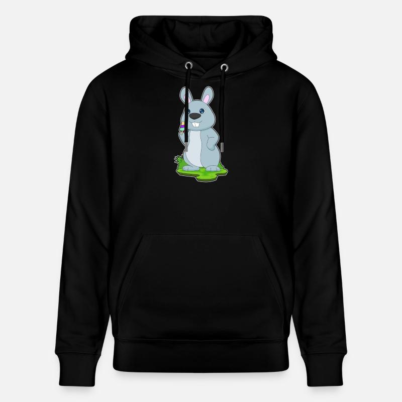 Popsicles lapin - Sweat à capuche bio CRUISER Stanley/Stella Unisexe - noir