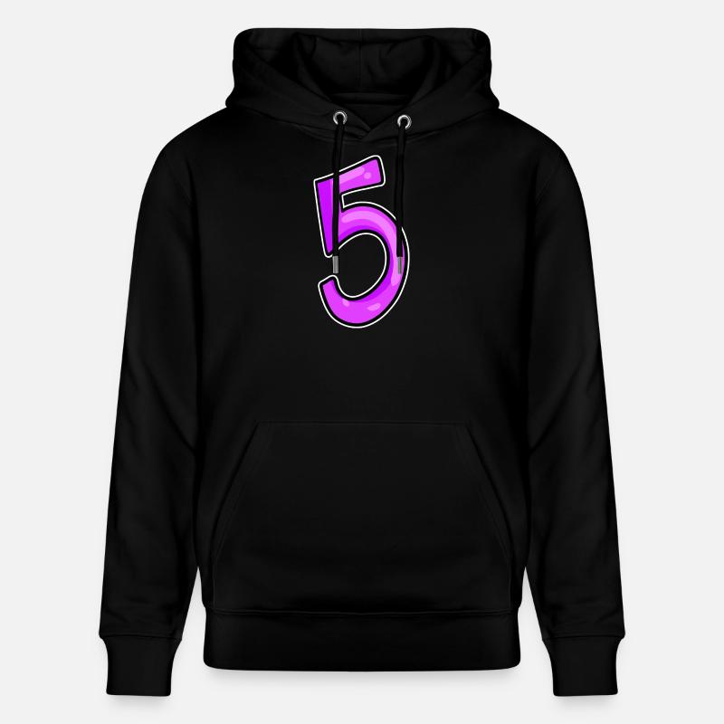 5 - Sweat à capuche bio CRUISER Stanley/Stella Unisexe - noir