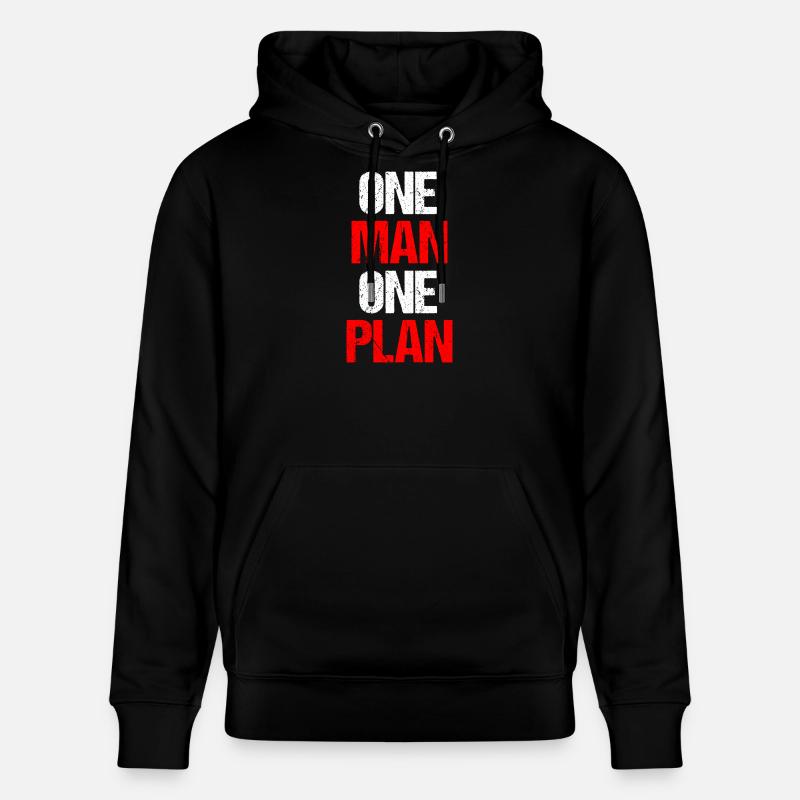Un homme, un plan - Sweat à capuche bio CRUISER Stanley/Stella Unisexe - noir