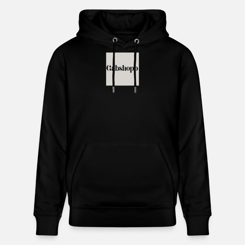 Logo - Sweat à capuche bio CRUISER Stanley/Stella Unisexe - noir
