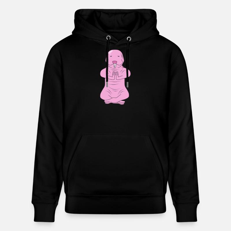 Chiot de sable - Sweat à capuche bio CRUISER Stanley/Stella Unisexe - noir