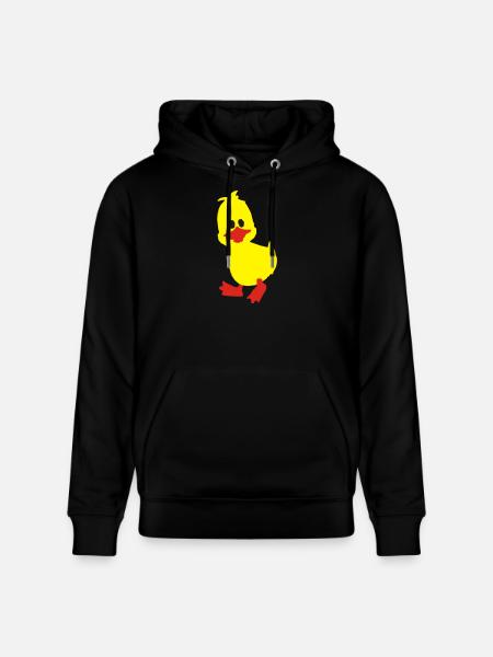 ente, entchen - Stanley/Stella Unisex Bio-Hoodie CRUISER - Schwarz