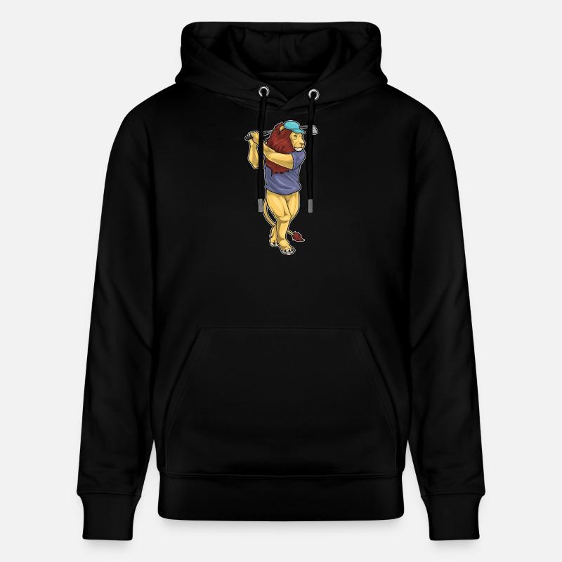 Löwe Golf Golfschläger - Stanley/Stella Unisex Bio-Hoodie CRUISER  - Schwarz