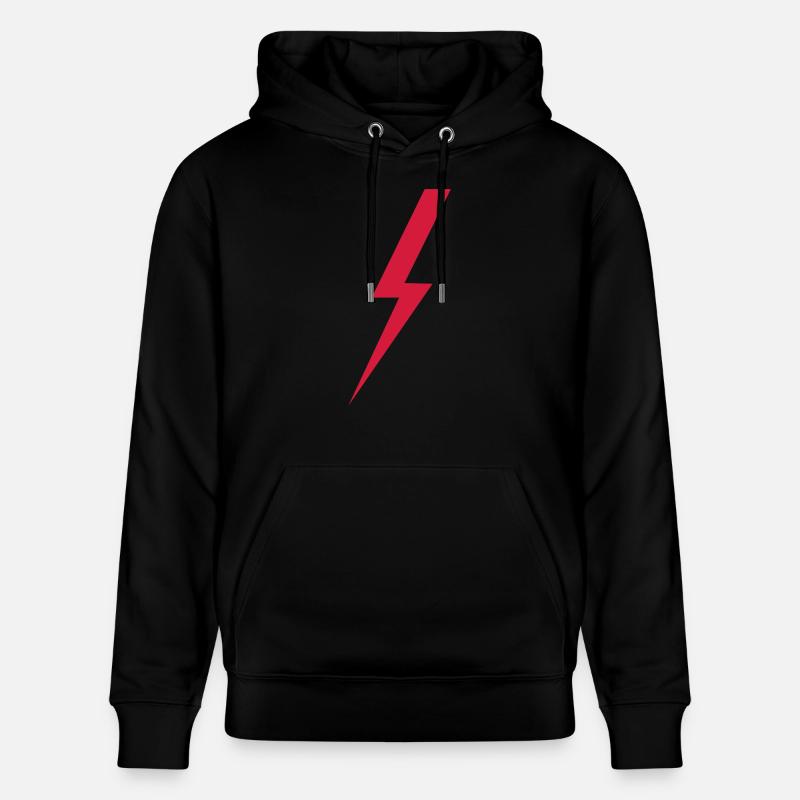 lightning - Sweat à capuche bio CRUISER Stanley/Stella Unisexe - noir