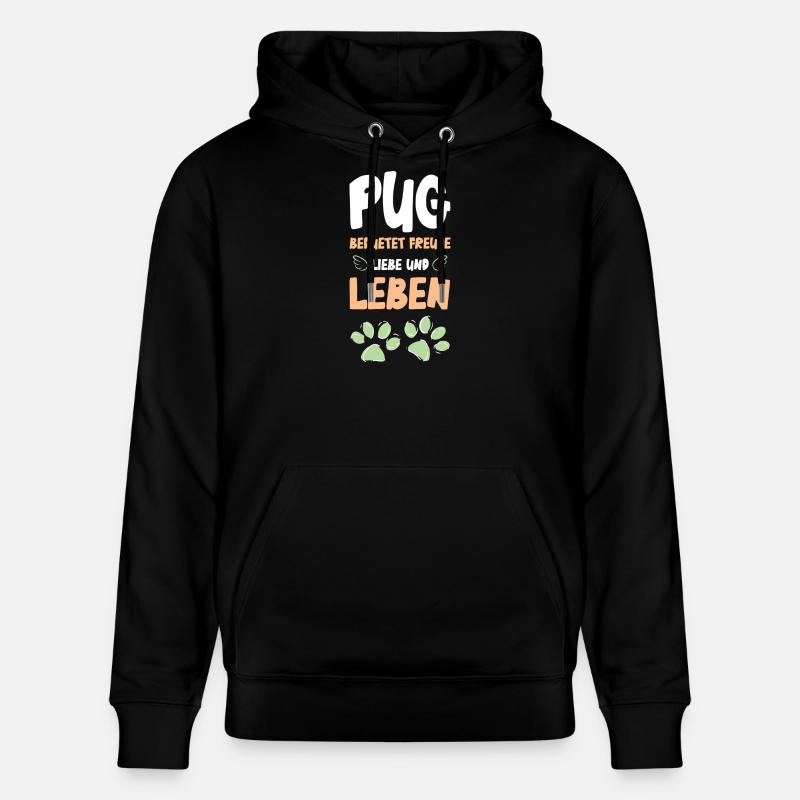 Carlin Joie de vivre design - Sweat à capuche bio CRUISER Stanley/Stella Unisexe - noir