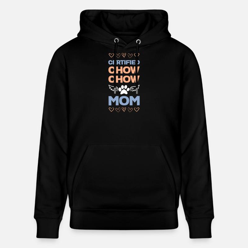 Certifiée Chow Chow Mama - Sweat à capuche bio CRUISER Stanley/Stella Unisexe - noir