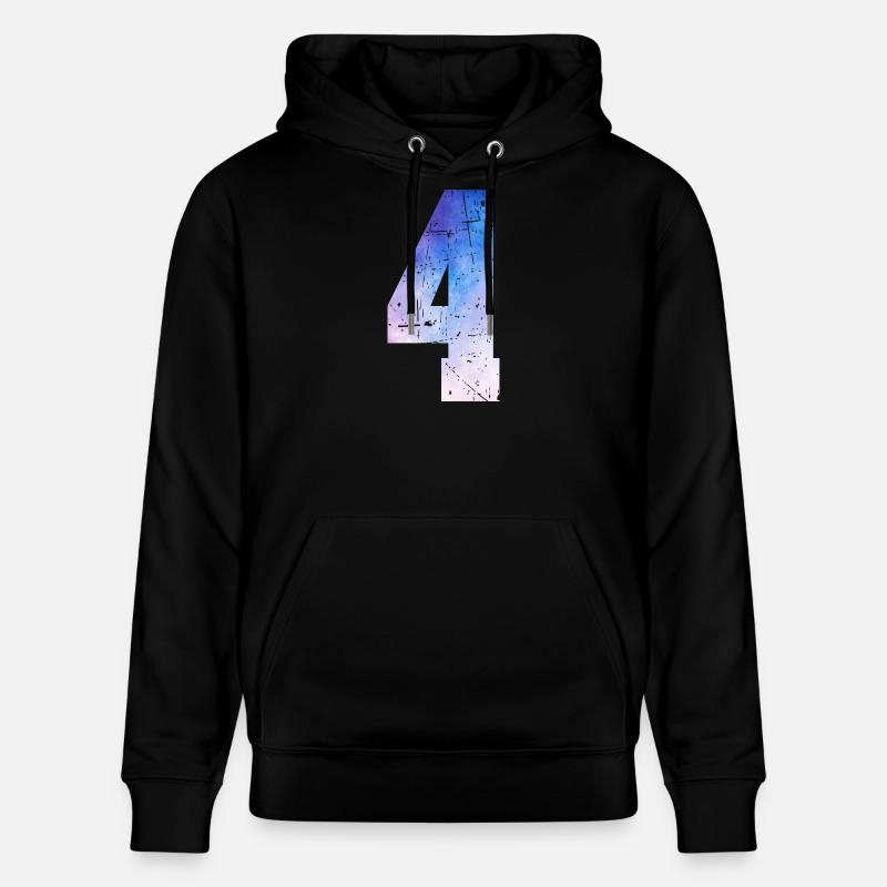 Ausgabe 4 – 4-jähriges Jubiläumsgeschenk - Stanley/Stella Unisex Bio-Hoodie CRUISER - Schwarz