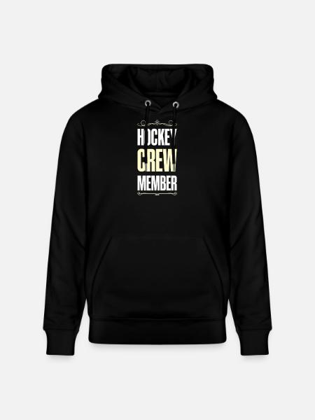 Hockey Crew - Stanley/Stella CRUISER Unisex Organic Hoodie - black