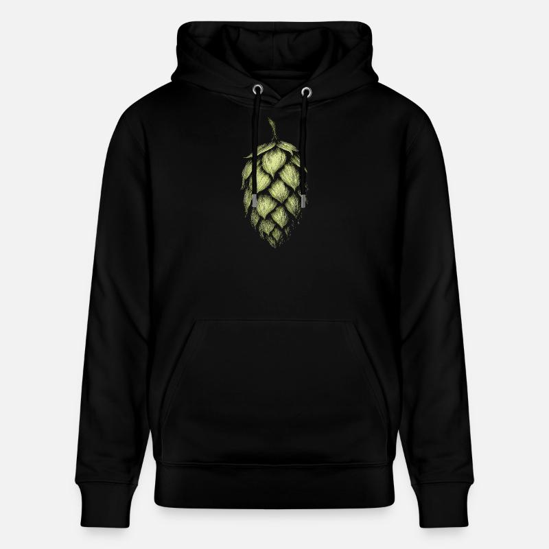 Houblon - Sweat à capuche bio CRUISER Stanley/Stella Unisexe - noir