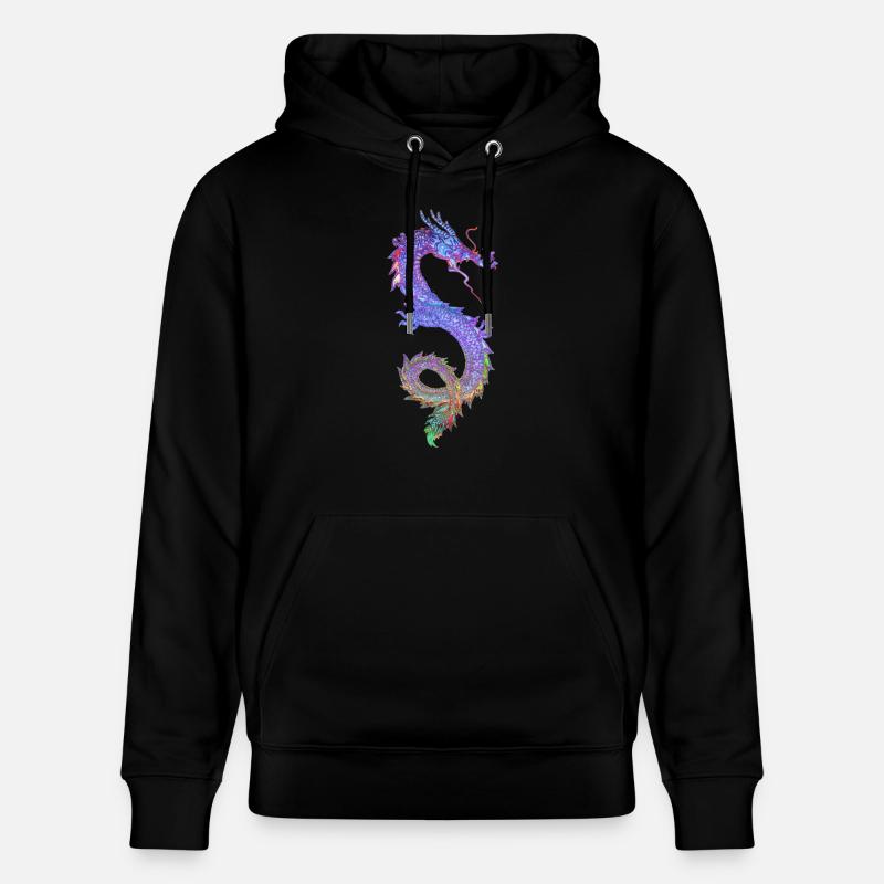 MAGIC DRAGON - Sweat à capuche bio CRUISER Stanley/Stella Unisexe - noir