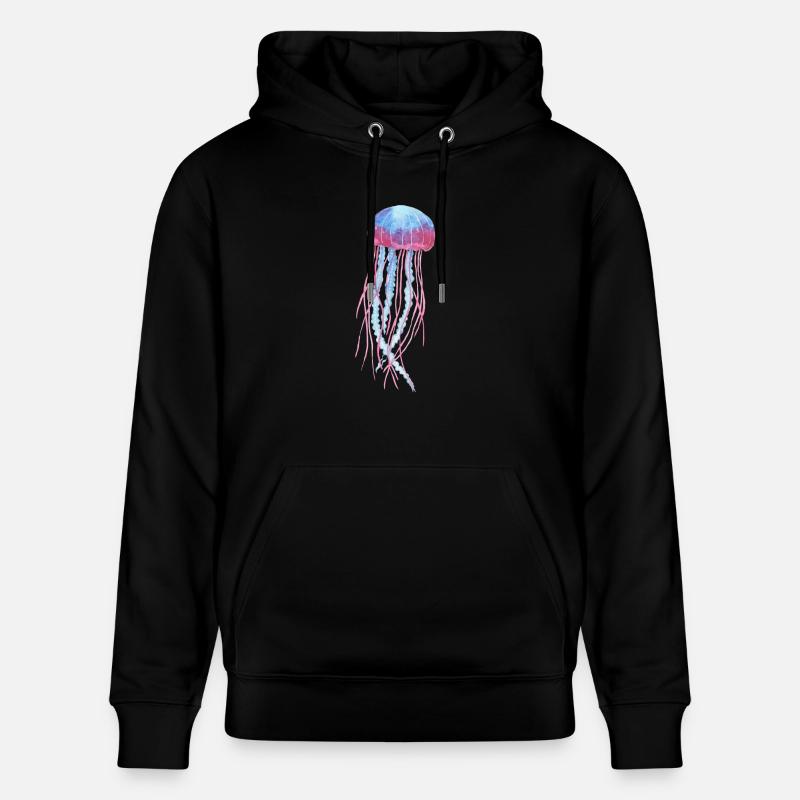 La méduse - Sweat à capuche bio CRUISER Stanley/Stella Unisexe - noir