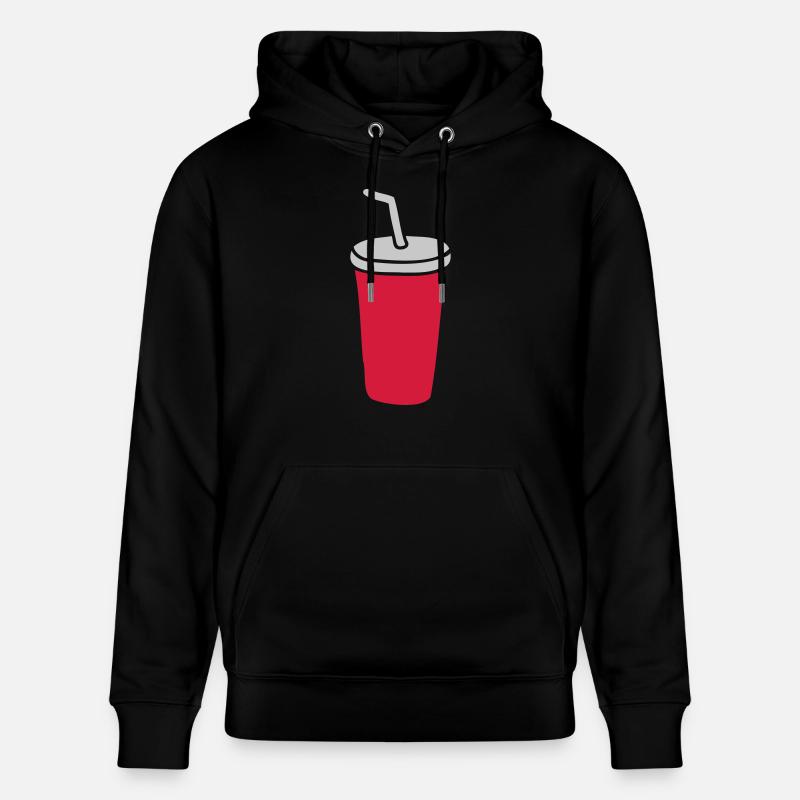 Restaurant Becher Cola - Sweat à capuche bio CRUISER Stanley/Stella Unisexe - noir