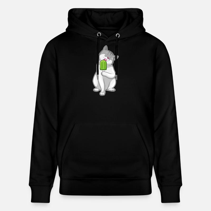 Popsicles pour chat - Sweat à capuche bio CRUISER Stanley/Stella Unisexe - noir