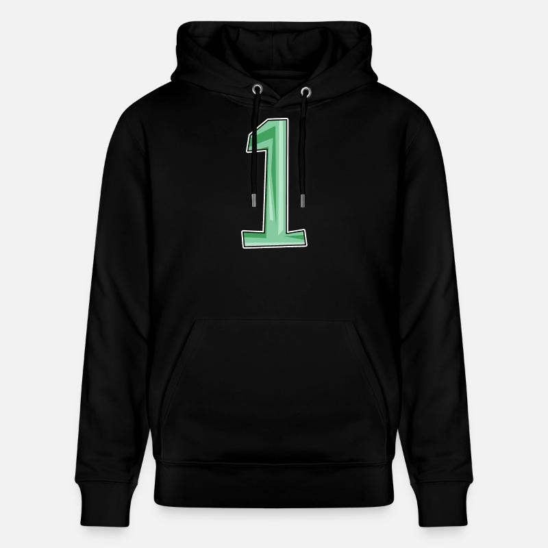 1 vert - Sweat à capuche bio CRUISER Stanley/Stella Unisexe - noir