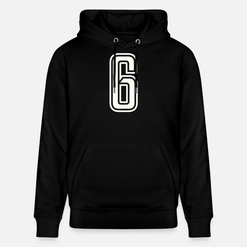 6 - Stanley/Stella Unisex Bio-Hoodie CRUISER  - Schwarz